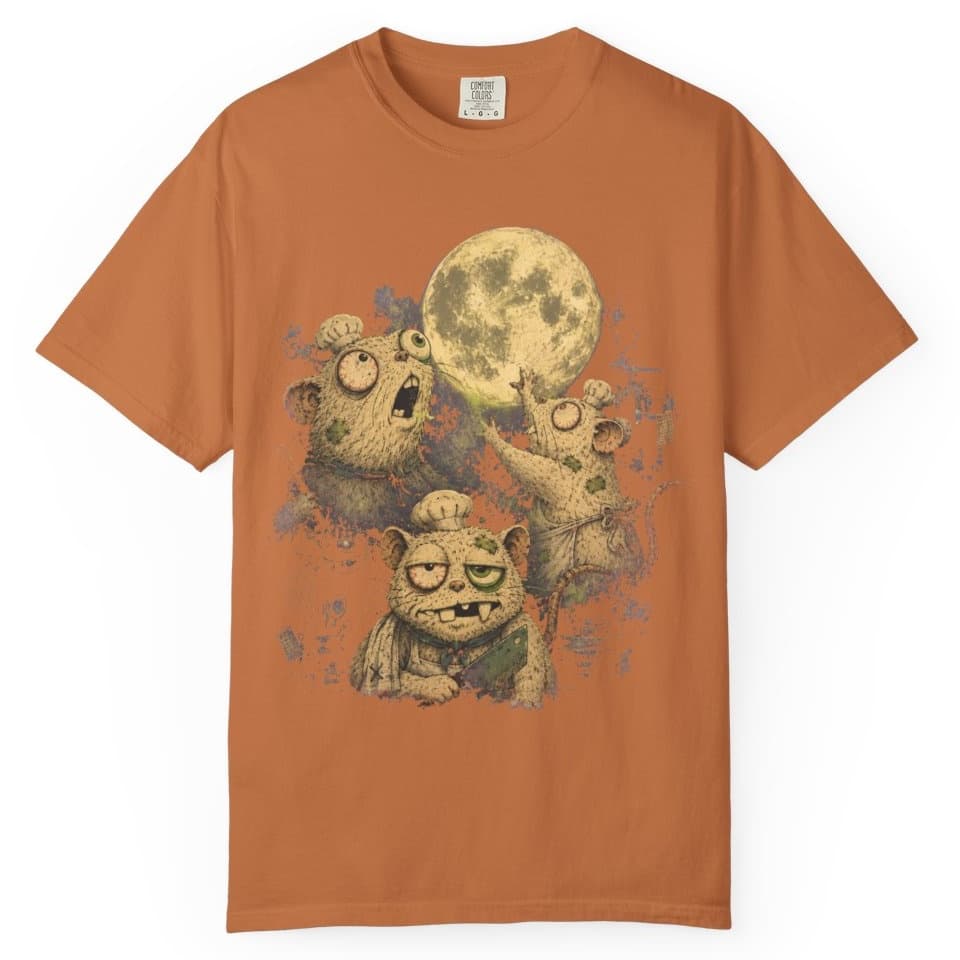 Chef Moon Circle t-shirt in Midnight, photo 9