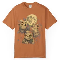 Chef Moon Circle t-shirt in Midnight, thumbnail 9