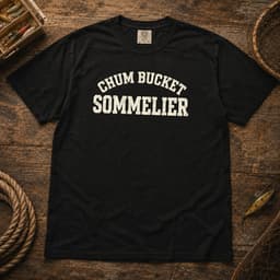 Chum Bucket Sommelier t-shirt in Espresso, thumbnail 9