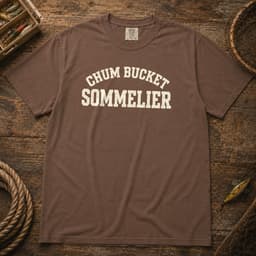 Chum Bucket Sommelier t-shirt in Espresso, thumbnail 1