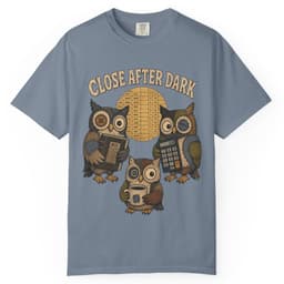 Close After Dark t-shirt in Black, thumbnail 8