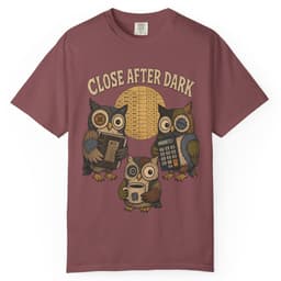Close After Dark t-shirt in Black, thumbnail 9