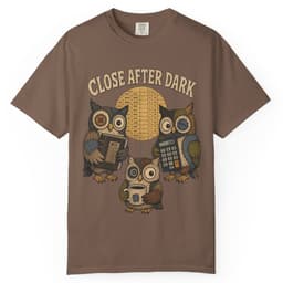 Close After Dark t-shirt in Black, thumbnail 3