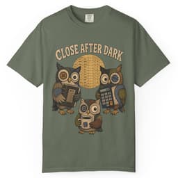 Close After Dark t-shirt in Black, thumbnail 5