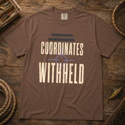 Coordinates Withheld t-shirt in Granite, thumbnail 2