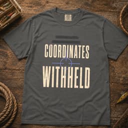 Coordinates Withheld t-shirt in Granite, thumbnail 3