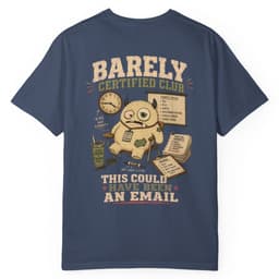 Email Meeting Survivor t-shirt in Pepper, thumbnail 5