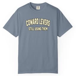 Coward Levers Engaged Tee t-shirt in Black, thumbnail 9