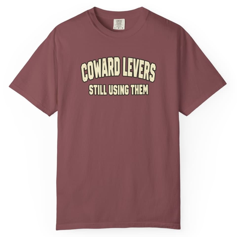 Coward Levers Engaged Tee t-shirt in Black, photo 10