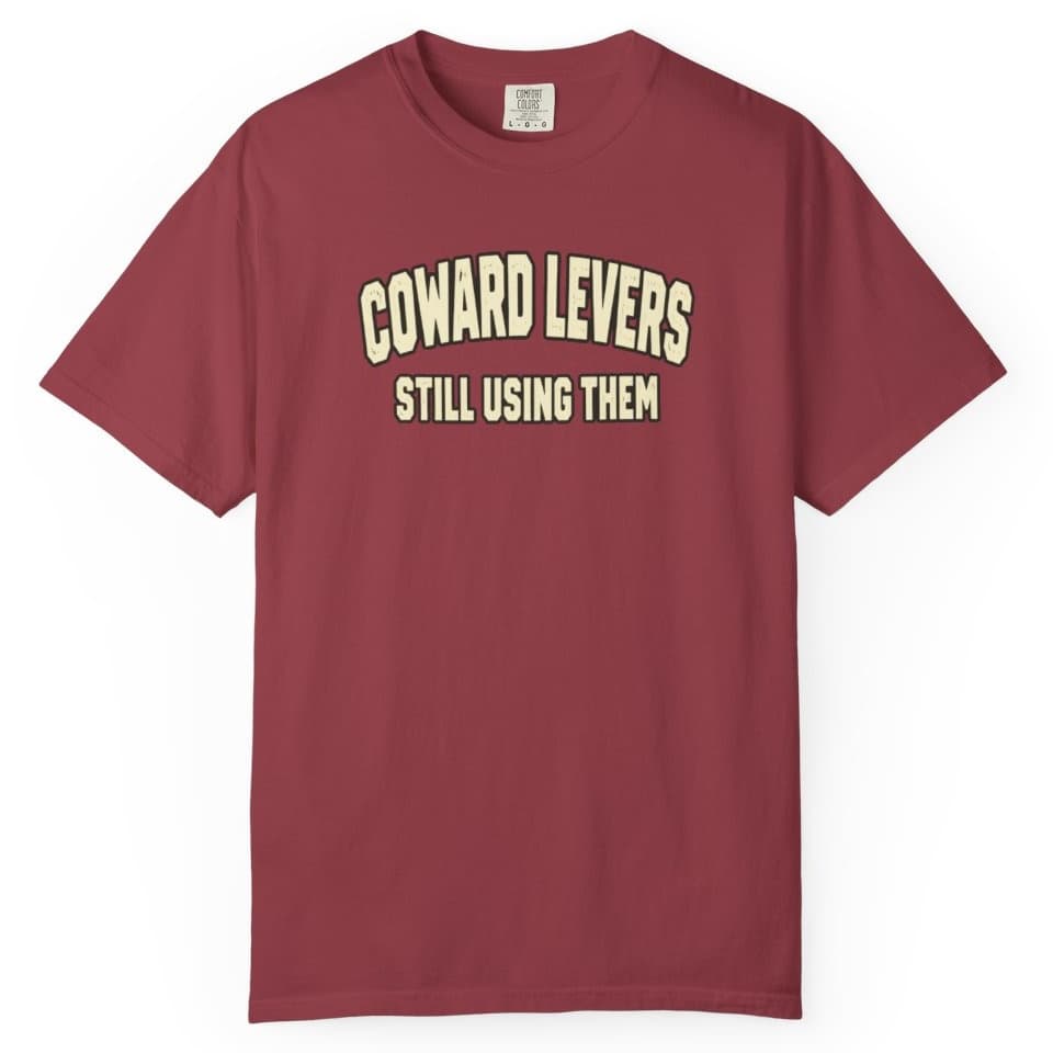 Coward Levers Engaged Tee t-shirt in Black, photo 6