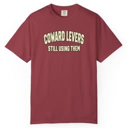 Coward Levers Engaged Tee t-shirt in Black, thumbnail 6