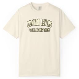 Coward Levers Engaged Tee t-shirt in Black, thumbnail 11