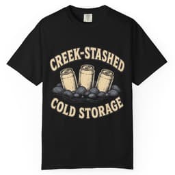 Creek-Stashed Cold Storage Tee t-shirt in Moss, thumbnail 2