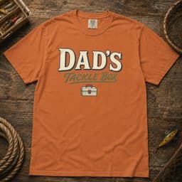 Dad's Tackle Box t-shirt in Black, thumbnail 7
