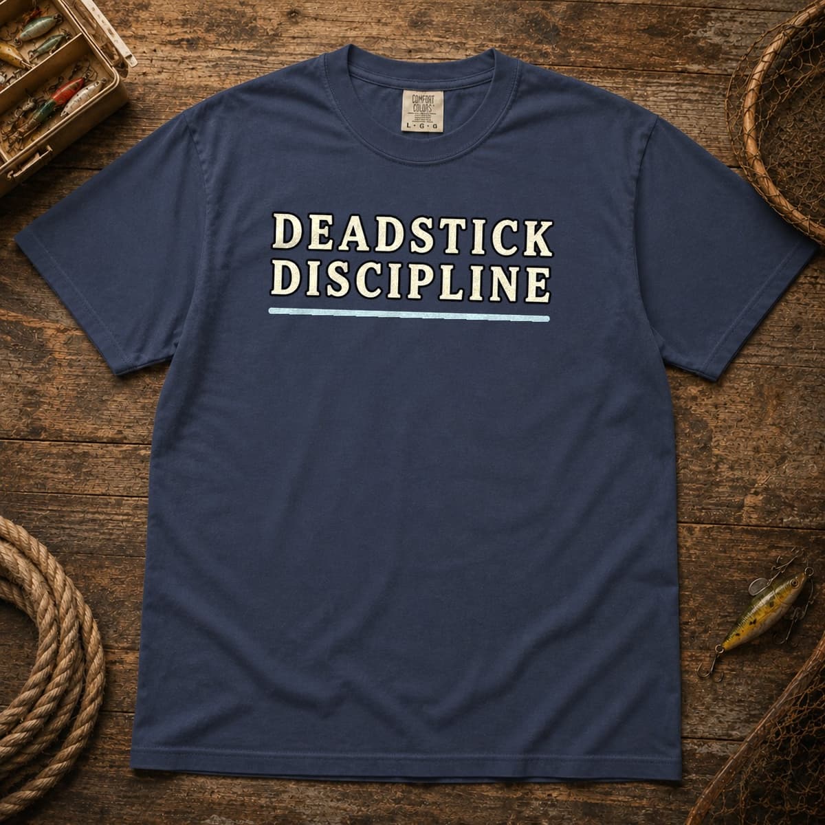 Deadstick Discipline t-shirt in Midnight, photo 1