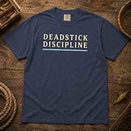 Deadstick Discipline t-shirt in Midnight, thumbnail 1