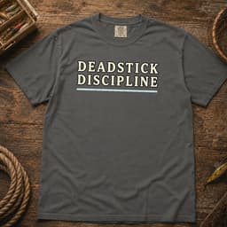 Deadstick Discipline t-shirt in Midnight, thumbnail 4