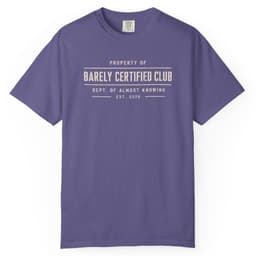 Almost Knowing Dept t-shirt in Midnight, thumbnail 12