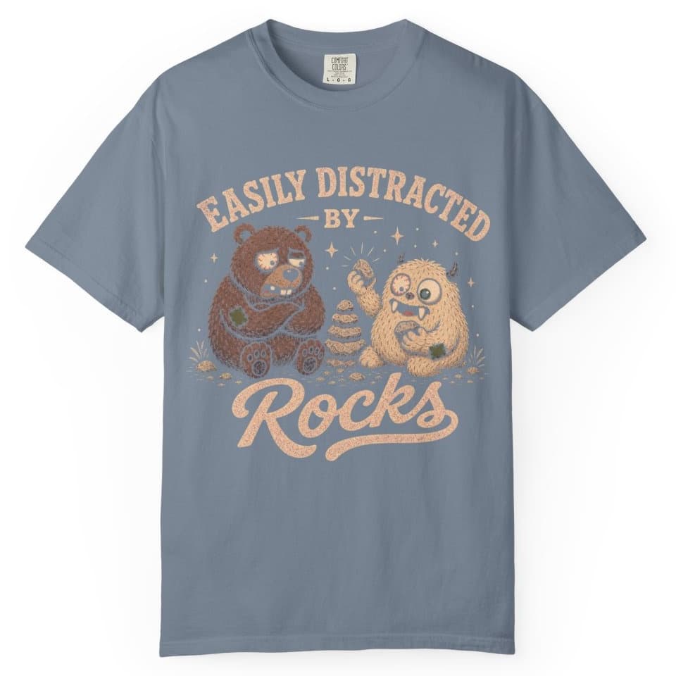 Rock Distraction Unit t-shirt in Black, photo 8