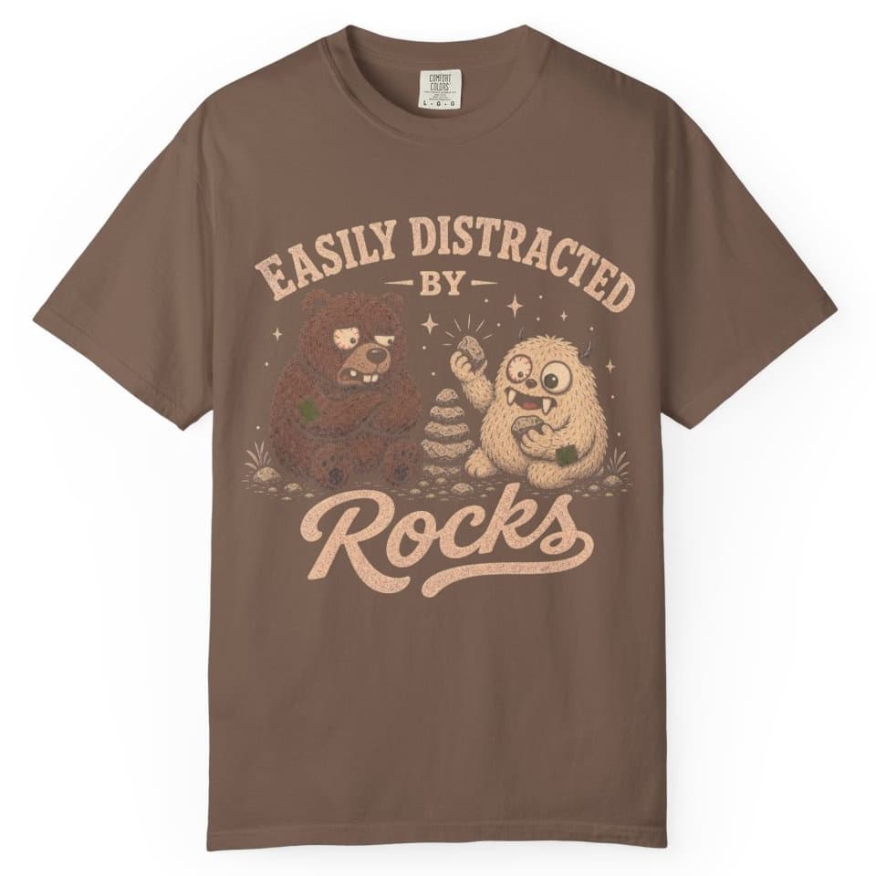 Rock Distraction Unit t-shirt in Black, photo 3
