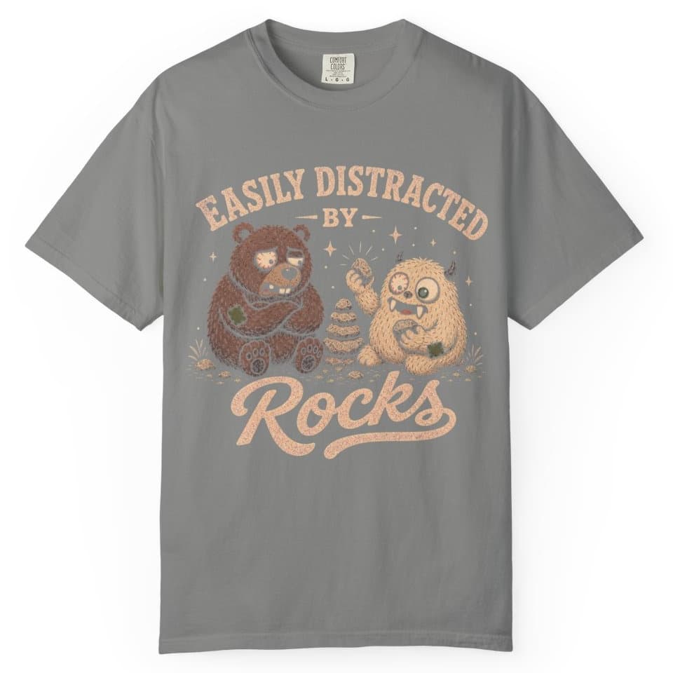 Rock Distraction Unit t-shirt in Black, photo 7