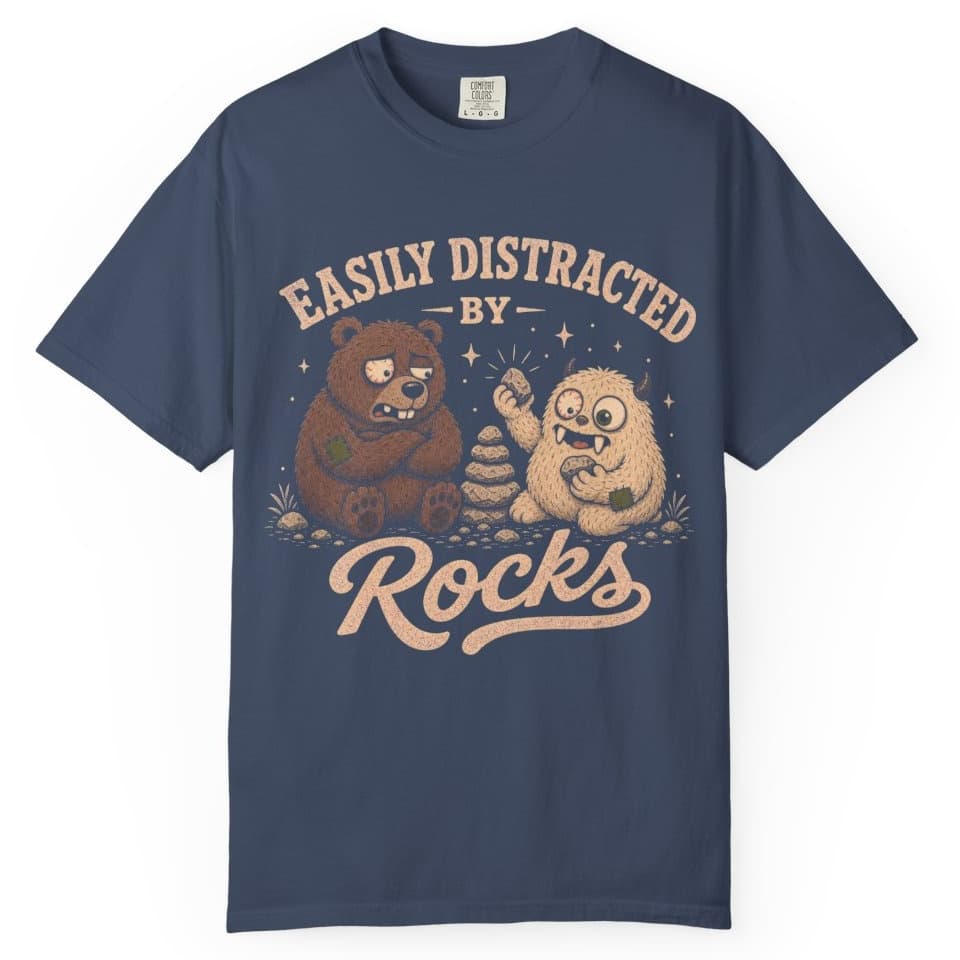 Rock Distraction Unit t-shirt in Black, photo 2