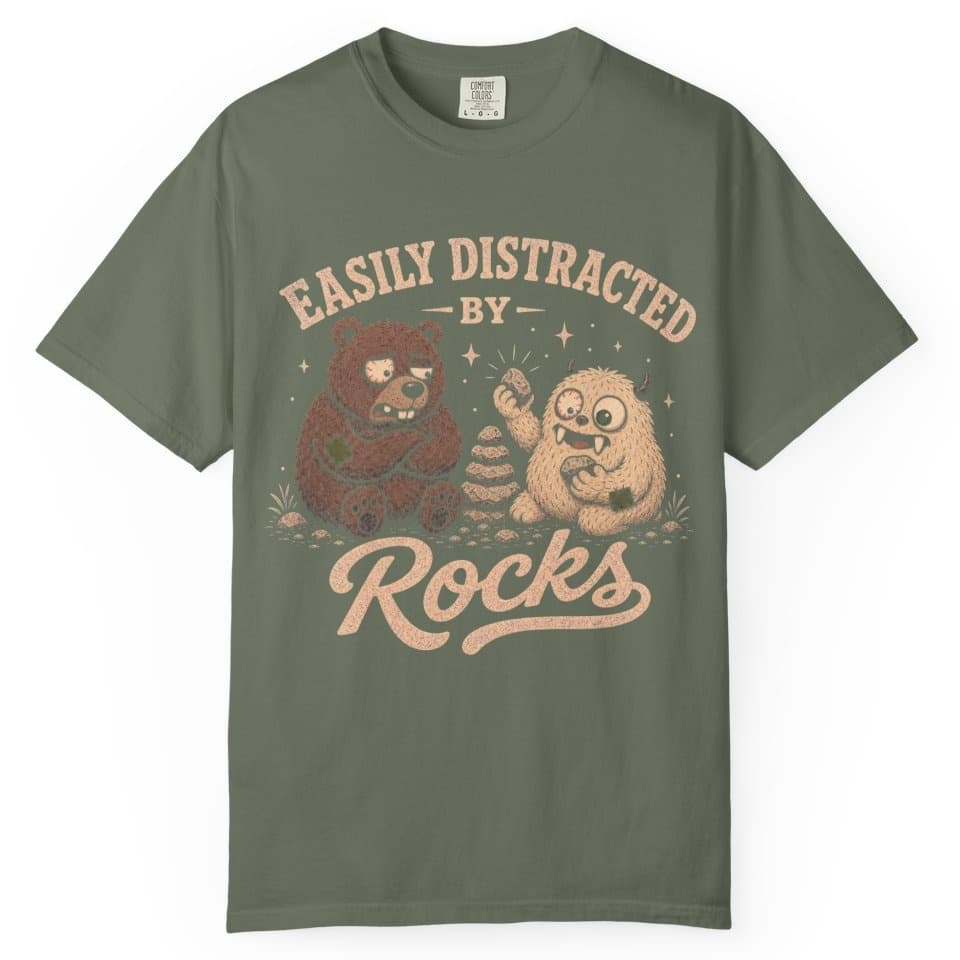 Rock Distraction Unit t-shirt in Black, photo 5