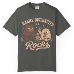 Rock Distraction Unit t-shirt in Black, thumbnail 4