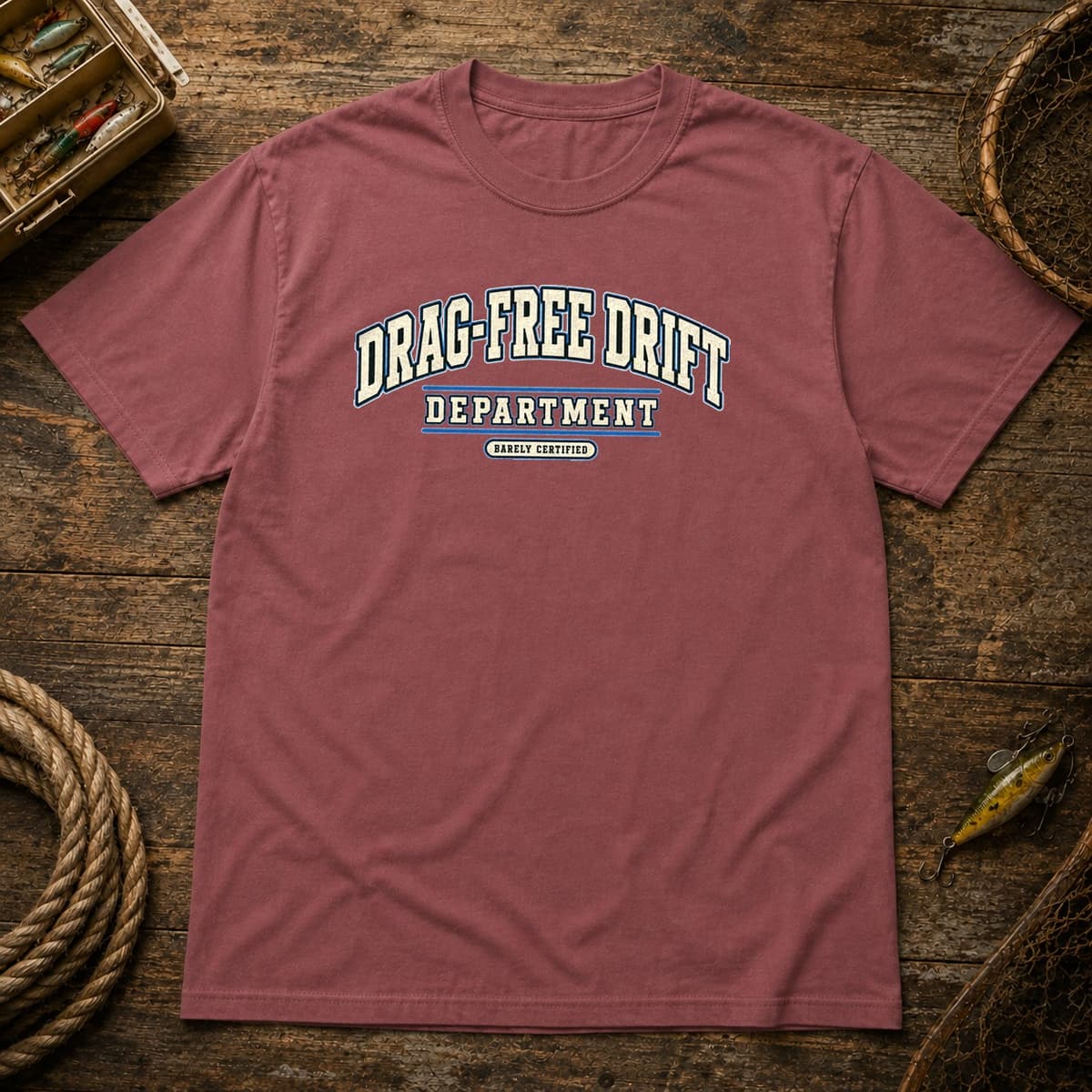 Drag-Free Drift Department t-shirt in Black, photo 7