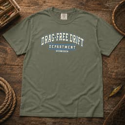 Drag-Free Drift Department t-shirt in Black, thumbnail 4