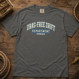 Drag-Free Drift Department t-shirt in Black, thumbnail 3