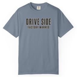 Drive Side Factory Marked Tee t-shirt in Espresso, thumbnail 9