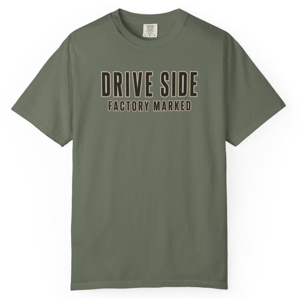 Drive Side Factory Marked Tee t-shirt in Espresso, photo 5