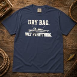 Dry Bag. Wet Everything. t-shirt in Espresso, thumbnail 10