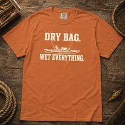 Dry Bag. Wet Everything. t-shirt in Espresso, thumbnail 5