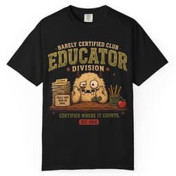 Educator Division t-shirt in Midnight, thumbnail 2