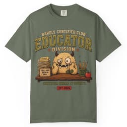 Educator Division t-shirt in Midnight, thumbnail 5