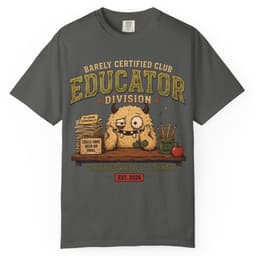 Educator Division t-shirt in Midnight, thumbnail 4