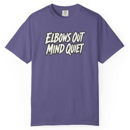 Elbows Out Mind Quiet Tee t-shirt in Pepper, thumbnail 7