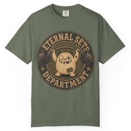 Eternal Sets Dept t-shirt in Brick, thumbnail 6