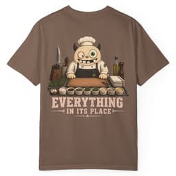Mise Panic Station t-shirt in Espresso, thumbnail 1