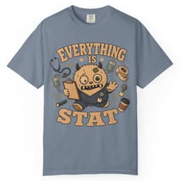 Everything STAT t-shirt in Moss, thumbnail 8