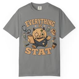 Everything STAT t-shirt in Moss, thumbnail 7