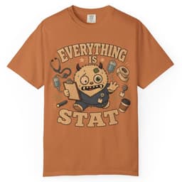 Everything STAT t-shirt in Moss, thumbnail 11