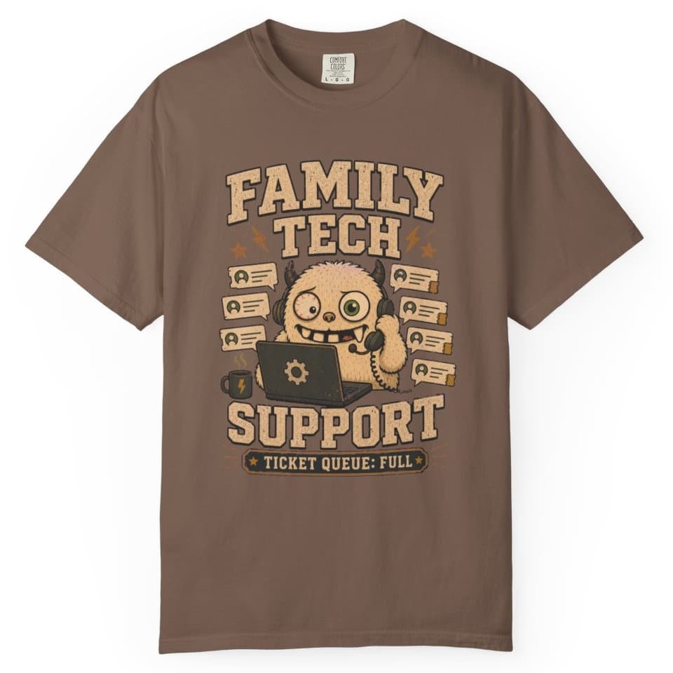Ticket Queue Hero t-shirt in Black, photo 3