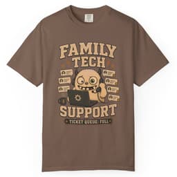 Ticket Queue Hero t-shirt in Black, thumbnail 3