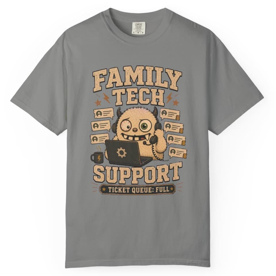Ticket Queue Hero t-shirt in Black, photo 7