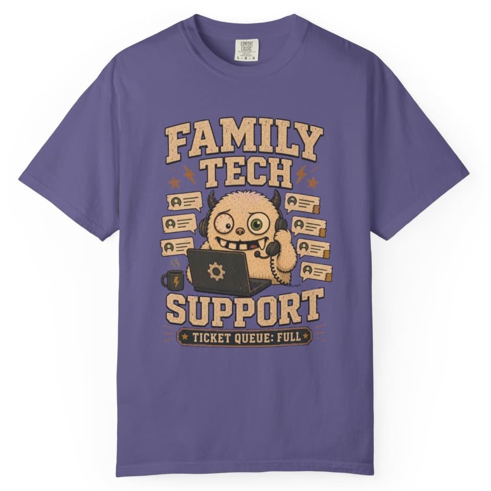 Ticket Queue Hero t-shirt in Black, photo 6
