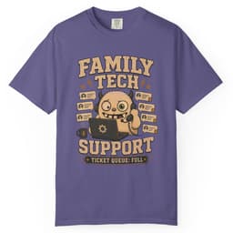 Ticket Queue Hero t-shirt in Black, thumbnail 6