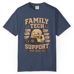 Ticket Queue Hero t-shirt in Black, thumbnail 2